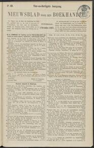 Nieuwsblad voor den boekhandel jrg 34, 1867, no 49, 05-12-1867 in 