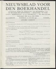 Nieuwsblad voor den boekhandel jrg 106, 1939, no 3, 18-01-1939 in 