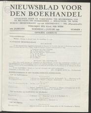 Nieuwsblad voor den boekhandel jrg 106, 1939, no 1, 04-01-1939 in 