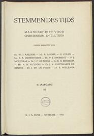 Stemmen des tijds; Maandblad voor christendom en cultuur jrg 5, 1916 [volgno 10]
