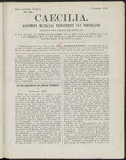 Caecilia; algemeen muzikaal tijdschrift van Nederland jrg 33, 1876, no 21, 01-11-1876 in 