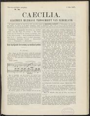 Caecilia; algemeen muzikaal tijdschrift van Nederland jrg 44, 1887, no 11, 01-05-1887 in 