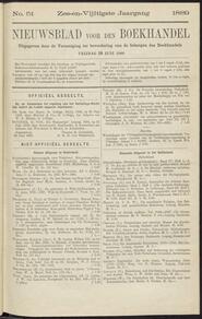 Nieuwsblad voor den boekhandel jrg 56, 1889, no 51, 28-06-1889 in 