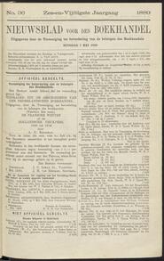 Nieuwsblad voor den boekhandel jrg 56, 1889, no 36, 07-05-1889 in 