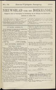Nieuwsblad voor den boekhandel jrg 56, 1889, no 32, 23-04-1889 in 