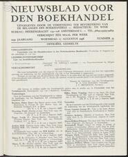 Nieuwsblad voor den boekhandel jrg 105, 1938, no 33, 17-08-1938 in 