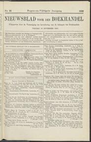 Nieuwsblad voor den boekhandel jrg 59, 1892, no 93, 18-11-1892 in 