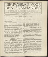 Nieuwsblad voor den boekhandel jrg 102, 1935, no 18, 05-03-1935 in 