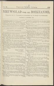 Nieuwsblad voor den boekhandel jrg 59, 1892, no 85, 21-10-1892 in 