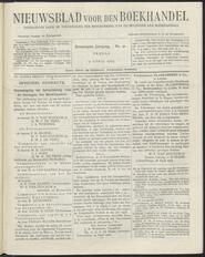 Nieuwsblad voor den boekhandel jrg 70, 1903, no 31, 17-04-1903 in 