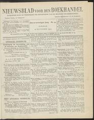 Nieuwsblad voor den boekhandel jrg 71, 1904, no 94, 22-11-1904 in 