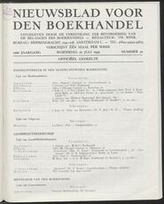 Nieuwsblad voor den boekhandel jrg 106, 1939, no 30, 26-07-1939 in 