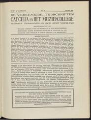 De vereenigde tijdschriften Caecilia en Het muziekcollege;  algemeen toonkunstblad voor Groot-Nederland jrg 76, 1919, no 12, 10-05-1919 in 