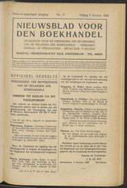 Nieuwsblad voor den boekhandel jrg 92, 1925, no 77, 09-10-1925 in 