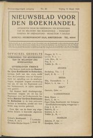 Nieuwsblad voor den boekhandel jrg 93, 1926, no 20, 12-03-1926 in 