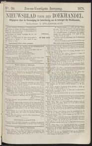 Nieuwsblad voor den boekhandel jrg 46, 1879, no 50, 24-06-1879 in 