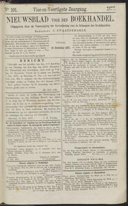 Nieuwsblad voor den boekhandel jrg 44, 1877, no 101, 18-12-1877 in 