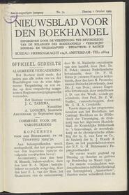 Nieuwsblad voor den boekhandel jrg 96, 1929, no 74, 01-10-1929 in 