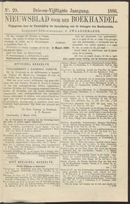 Nieuwsblad voor den boekhandel jrg 53, 1886, no 20, 09-03-1886 in 