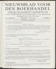 Nieuwsblad voor den boekhandel jrg 104, 1937, no 24, 16-06-1937 in 