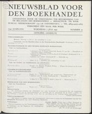 Nieuwsblad voor den boekhandel jrg 104, 1937, no 27, 07-07-1937 in 