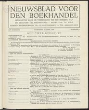 Nieuwsblad voor den boekhandel jrg 103, 1936, no 31, 22-04-1936 in 