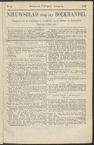 Nieuwsblad voor den boekhandel jrg 57, 1890, no 45, 06-06-1890 in 