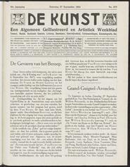 De kunst; een algemeen geïllustreerd en artistiek weekblad jrg 16, 1923/1924, no 870, 27-09-1924 in 