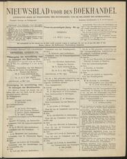 Nieuwsblad voor den boekhandel jrg 72, 1905, no 39, 16-05-1905 in 