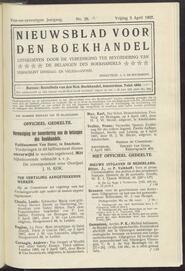 Nieuwsblad voor den boekhandel jrg 74, 1907, no 28, 05-04-1907 in 