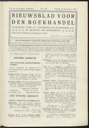Nieuwsblad voor den boekhandel jrg 74, 1907, no 90, 08-11-1907 in 