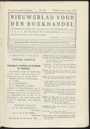 Nieuwsblad voor den boekhandel jrg 74, 1907, no 96, 29-11-1907 in 