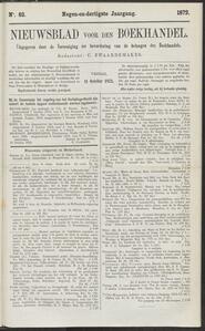 Nieuwsblad voor den boekhandel jrg 39, 1872, no 82, 11-10-1872 in 