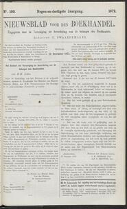 Nieuwsblad voor den boekhandel jrg 39, 1872, no 100, 13-12-1872 in 