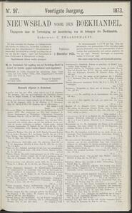 Nieuwsblad voor den boekhandel jrg 40, 1873, no 97, 05-12-1873 in 