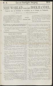 Nieuwsblad voor den boekhandel jrg 41, 1874, no 11, 06-02-1874 in 