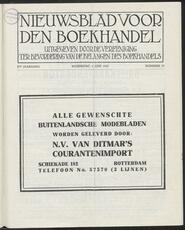 Nieuwsblad voor den boekhandel jrg 97, 1930, no 23, 04-06-1930 in 