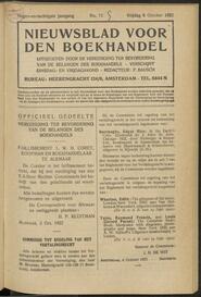 Nieuwsblad voor den boekhandel jrg 89, 1922, no 75, 06-10-1922 in 