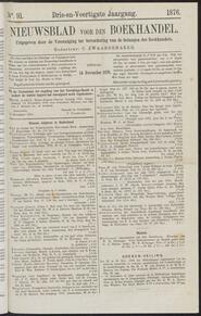Nieuwsblad voor den boekhandel jrg 43, 1876, no 91, 14-11-1876 in 