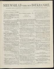 Nieuwsblad voor den boekhandel jrg 66, 1899, no 4, 13-01-1899 in 