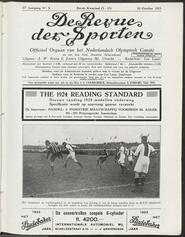 De revue der sporten jrg 17, 1923, no 6, 10-10-1923 in 