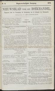 Nieuwsblad voor den boekhandel jrg 39, 1872, no 8, 26-01-1872 in 