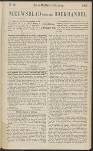 Nieuwsblad voor den boekhandel jrg 36, 1869, no 48, 02-12-1869 in 