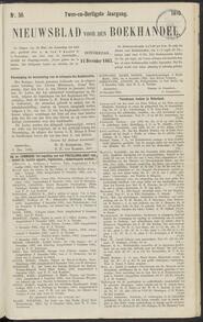 Nieuwsblad voor den boekhandel jrg 32, 1865, no 50, 14-12-1865 in 