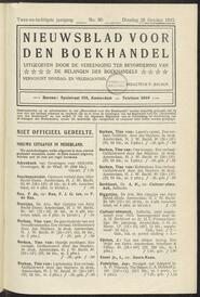 Nieuwsblad voor den boekhandel jrg 82, 1915, no 80, 26-10-1915 in 