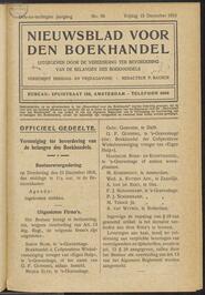 Nieuwsblad voor den boekhandel jrg 83, 1916, no 95, 15-12-1916 in 