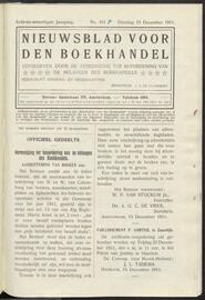 Nieuwsblad voor den boekhandel jrg 78, 1911, no 101, 19-12-1911 in 