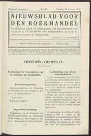 Nieuwsblad voor den boekhandel jrg 80, 1913, no 82, 28-10-1913 in 