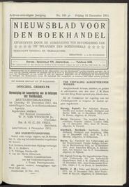 Nieuwsblad voor den boekhandel jrg 78, 1911, no 100, 15-12-1911 in 