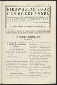 Nieuwsblad voor den boekhandel jrg 80, 1913, no 77, 10-10-1913 in 